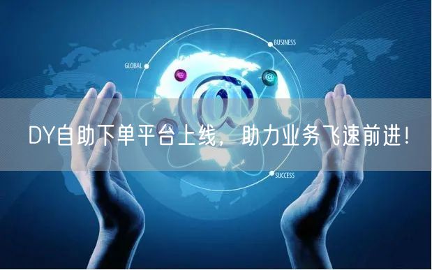 DY自助下单平台上线，助力业务飞速前进！