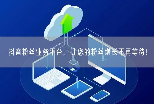抖音粉丝业务平台，让您的粉丝增长不再等待！