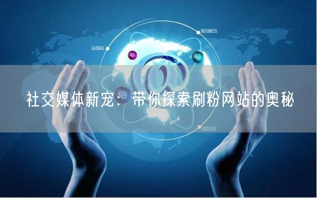 社交媒体新宠：带你探索刷粉网站的奥秘