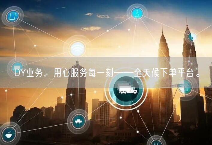 DY业务，用心服务每一刻——全天候下单平台。