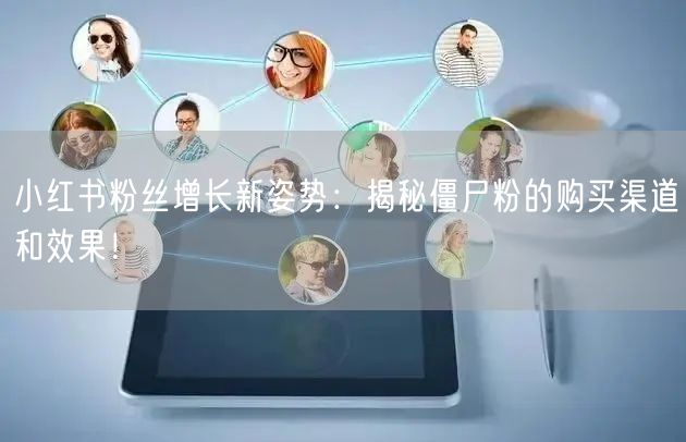 小红书粉丝增长新姿势：揭秘僵尸粉的购买渠道和效果！