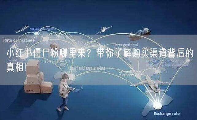 小红书僵尸粉哪里来？带你了解购买渠道背后的真相！