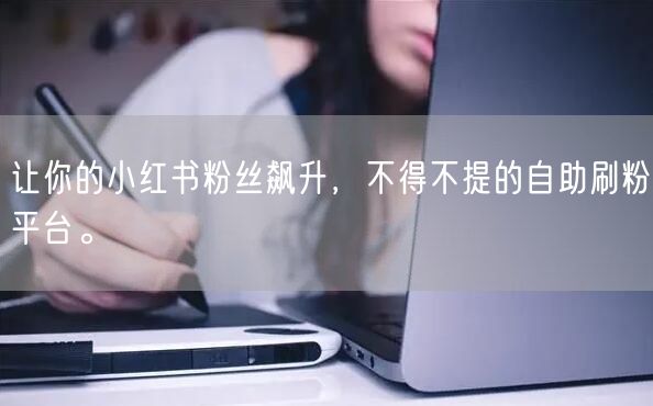 让你的小红书粉丝飙升，不得不提的自助刷粉平台。