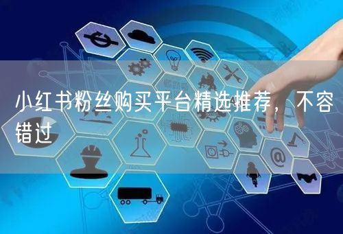 小红书粉丝购买平台精选推荐，不容错过