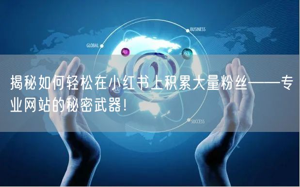 揭秘如何轻松在小红书上积累大量粉丝——专业网站的秘密武器！
