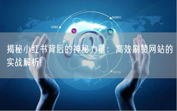 揭秘小红书背后的神秘力量：高效刷赞网站的实战解析!