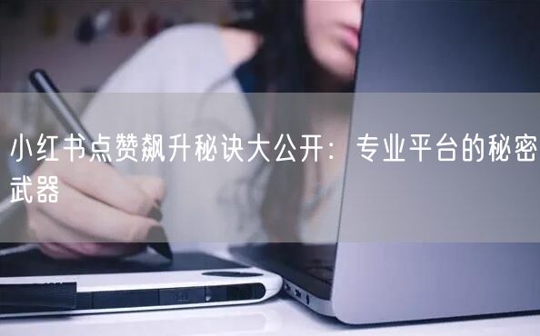 小红书点赞飙升秘诀大公开：专业平台的秘密武器