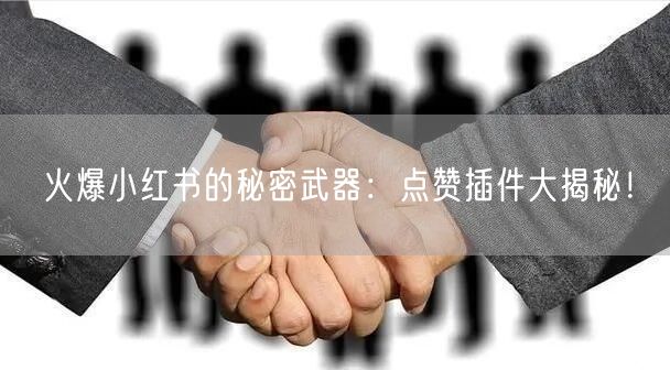 火爆小红书的秘密武器：点赞插件大揭秘！