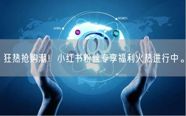 狂热抢购潮！小红书粉丝专享福利火热进行中。