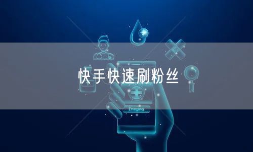 快手快速刷粉丝