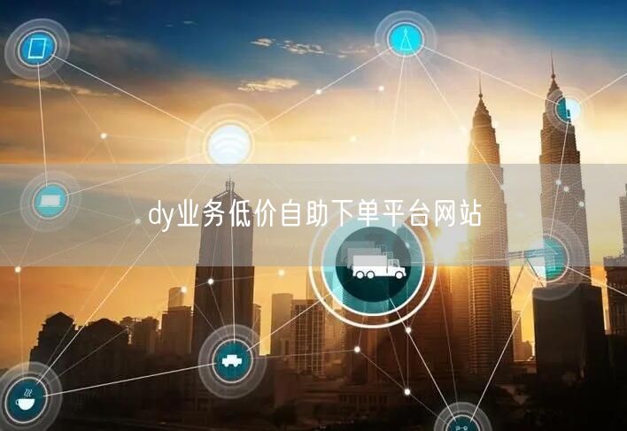 dy业务低价自助下单平台网站
