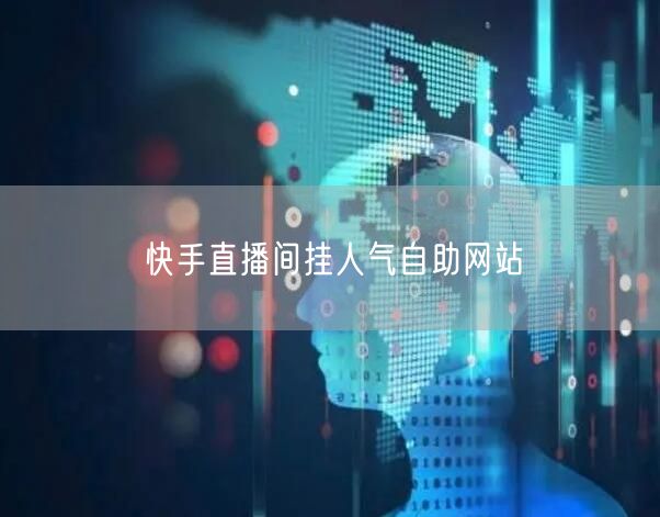 快手直播间挂人气自助网站